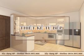 Dịch vụ thiết kế tủ bếp đẹp giá rẻ nhất tại Hải Phòng